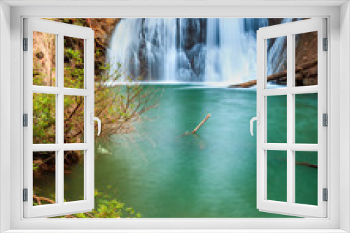 Fototapeta Naklejka Na Ścianę Okno 3D - Naang Cruan waterfall