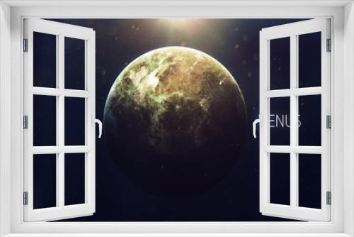 Fototapeta Naklejka Na Ścianę Okno 3D - Venus - High resolution beautiful art presents planet of the solar system. This image elements furnished by NASA