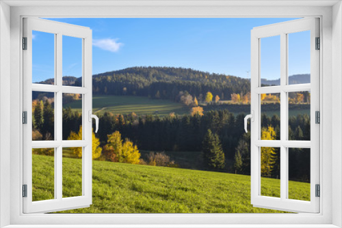 Fototapeta Naklejka Na Ścianę Okno 3D - Vorau Puchegg, Styria, Austria, Vorau-Puchegg