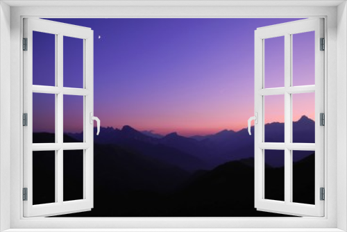 Fototapeta Naklejka Na Ścianę Okno 3D - La Salette in den französischen Alpen