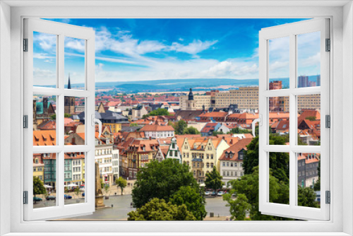 Fototapeta Naklejka Na Ścianę Okno 3D - Panoramic view of Erfurt