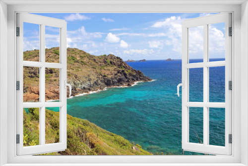 Fototapeta Naklejka Na Ścianę Okno 3D - Caribbean Isle of St. Barts