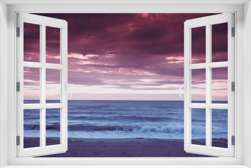 Fototapeta Naklejka Na Ścianę Okno 3D - Sun Rise in Playa La Fustera
