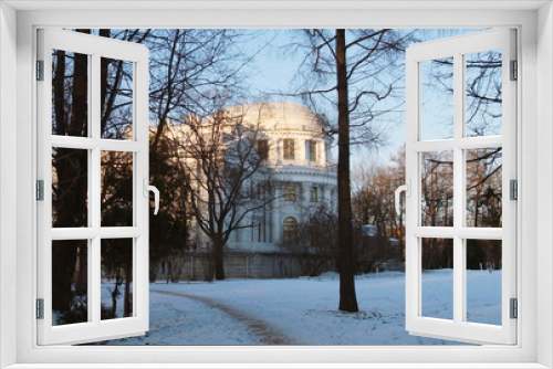 Fototapeta Naklejka Na Ścianę Okno 3D - Russian Winter. Winter day. Winter landscape.