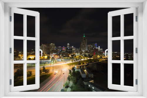 Fototapeta Naklejka Na Ścianę Okno 3D - Denver Skyline