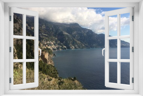 Fototapeta Naklejka Na Ścianę Okno 3D - Positano