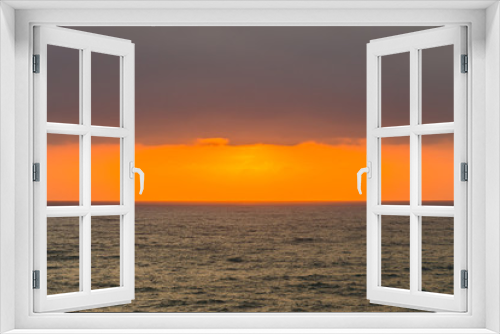 Fototapeta Naklejka Na Ścianę Okno 3D - Ocean Clouds Colors Sunrise Sunset Landscape