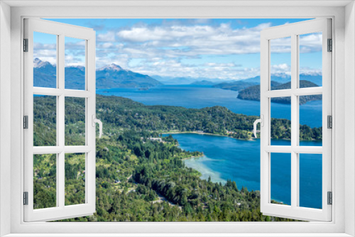 Fototapeta Naklejka Na Ścianę Okno 3D - The Lake Nahuel Huapi