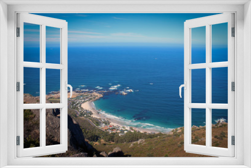 Fototapeta Naklejka Na Ścianę Okno 3D - Cape Town views from the Lion's Head mountain, South Africa