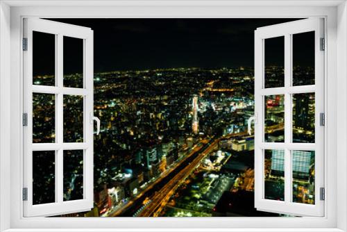 Fototapeta Naklejka Na Ścianę Okno 3D - Minato Mirai 21,central business district of Yokohama, Japan. Initially developed in the 1980s, 15/jan/2017 JAPAN/KANAGAW/YOKOHAMA