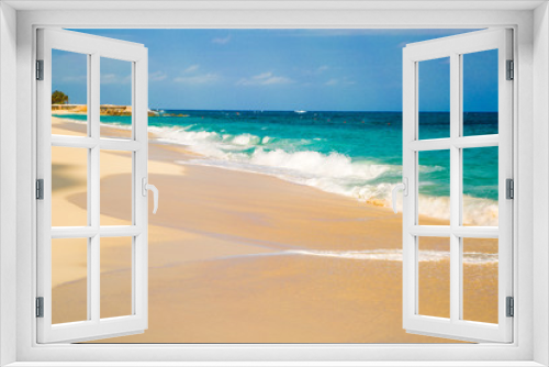Fototapeta Naklejka Na Ścianę Okno 3D - Carribbean sea shore