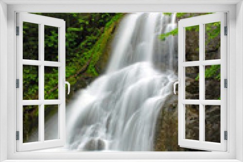 Fototapeta Naklejka Na Ścianę Okno 3D - Vermont Waterfall