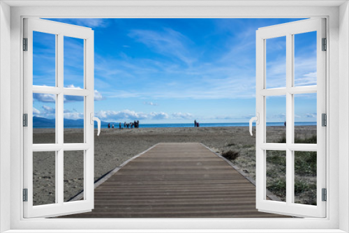Fototapeta Naklejka Na Ścianę Okno 3D - Spiaggia e Mare