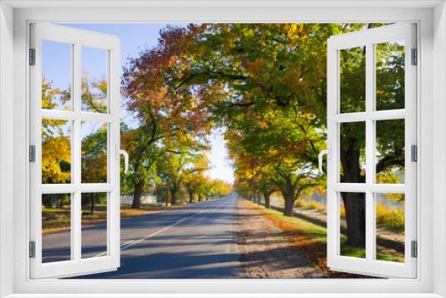 Fototapeta Naklejka Na Ścianę Okno 3D - Maldon in Autumn