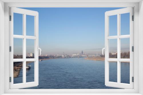 Fototapeta Naklejka Na Ścianę Okno 3D - Rhine in Cologne 