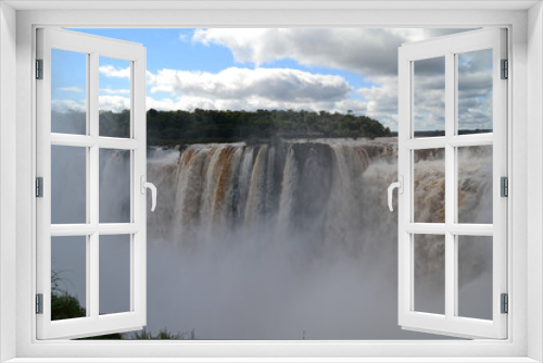Fototapeta Naklejka Na Ścianę Okno 3D - chute d'iguazu