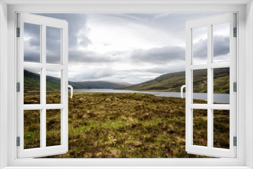 A landscape view of Skye, Scotland in Europe.