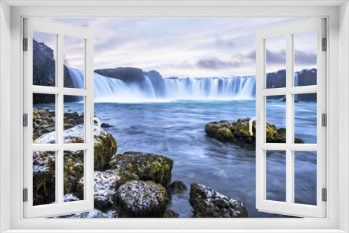 Fototapeta Naklejka Na Ścianę Okno 3D - Godafoss waterfall in Iceland