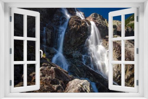 Fototapeta Naklejka Na Ścianę Okno 3D - Tatra waterfall