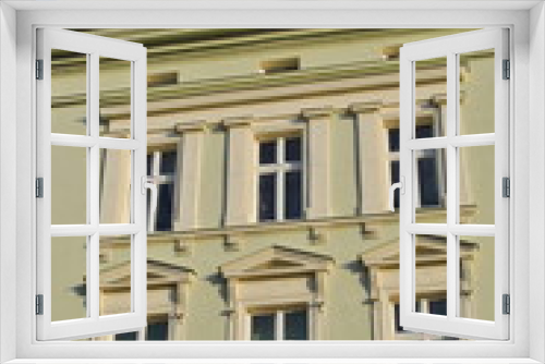 Fototapeta Naklejka Na Ścianę Okno 3D - Elewacja