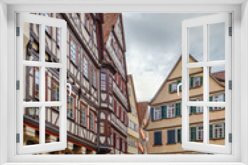 Fototapeta Naklejka Na Ścianę Okno 3D - street in Tubingen, Germany