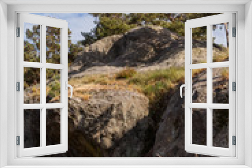 Fototapeta Naklejka Na Ścianę Okno 3D - Teufelsmauer bei Blankenburg im Harz