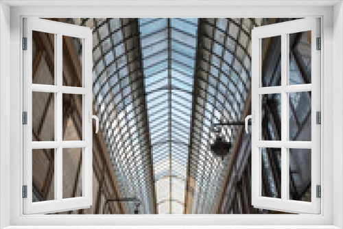 Fototapeta Naklejka Na Ścianę Okno 3D - Soffitto con vetrata
