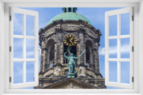 Fototapeta Naklejka Na Ścianę Okno 3D - Dome of the Dam palace in teh center of Amsterdam