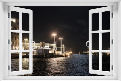 Fototapeta Naklejka Na Ścianę Okno 3D - Harbor in light