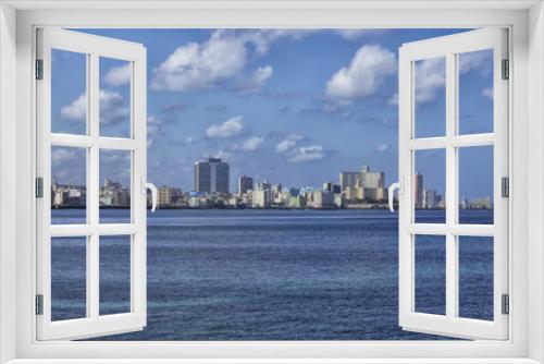 Fototapeta Naklejka Na Ścianę Okno 3D - Skyline Havana