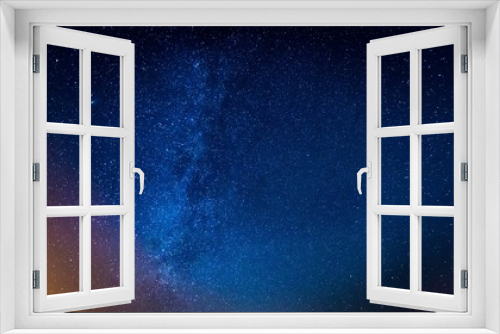 Fototapeta Naklejka Na Ścianę Okno 3D - Milky way and starry sky