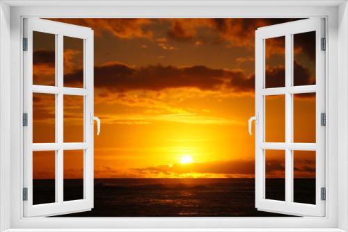 Fototapeta Naklejka Na Ścianę Okno 3D - Hawaii, USA, Sonnenuntergang