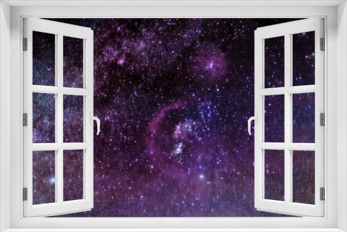 Fototapeta Naklejka Na Ścianę Okno 3D - background stars