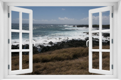 Fototapeta Naklejka Na Ścianę Okno 3D - Ocean front at Ka Lae or South Point, Hawaii.