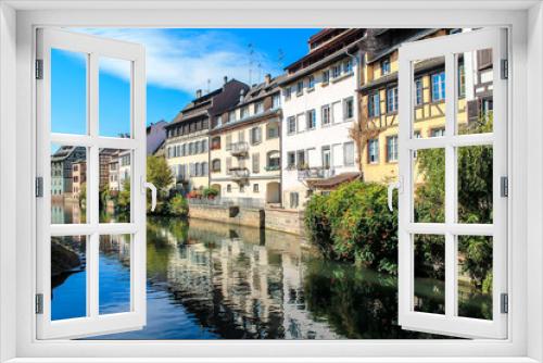 The historic centre of Strasbourg in France