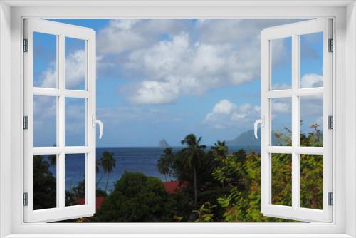 Fototapeta Naklejka Na Ścianę Okno 3D - Martinique vue de l 'Anse Figuier
