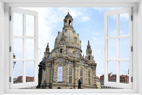 Fototapeta Naklejka Na Ścianę Okno 3D - Architecture from Dresden in Germany 