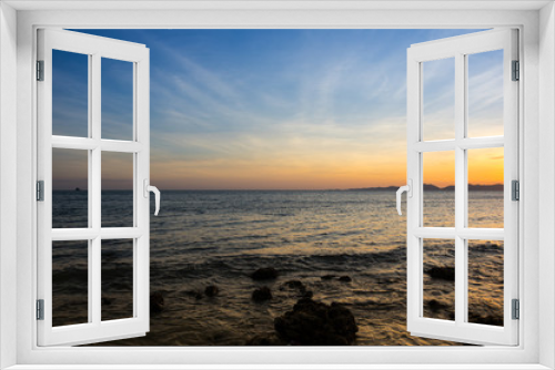 Fototapeta Naklejka Na Ścianę Okno 3D - Andaman sea on sunset