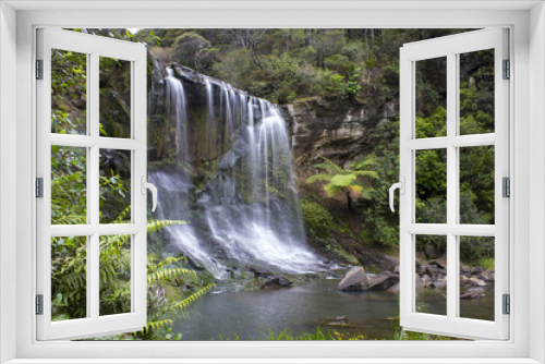 Fototapeta Naklejka Na Ścianę Okno 3D - Mokoroa Waterfalls Auckland New Zealand