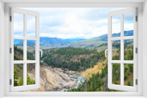 Fototapeta Naklejka Na Ścianę Okno 3D - yellowstone national park