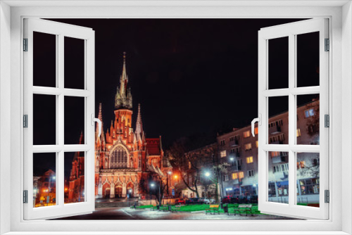 Fototapeta Naklejka Na Ścianę Okno 3D - Church St. Joseph in Krakow, Poland