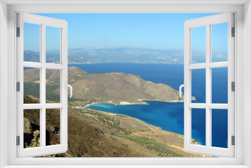 Fototapeta Naklejka Na Ścianę Okno 3D - Costa di Kreta - Grecia