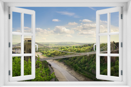 Fototapeta Naklejka Na Ścianę Okno 3D - Clifton Suspension Bridge.