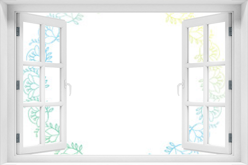 Fototapeta Naklejka Na Ścianę Okno 3D - Beautiful round gradient frame. Raster clip art.