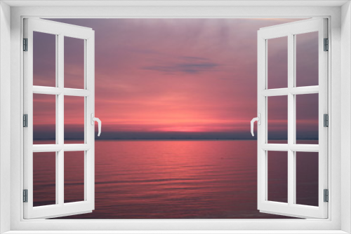 Fototapeta Naklejka Na Ścianę Okno 3D - lovely sunset