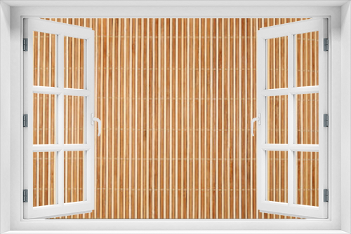 Fototapeta Naklejka Na Ścianę Okno 3D - Background from bamboo table cloth