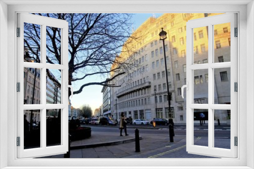Fototapeta Naklejka Na Ścianę Okno 3D - London city views, downtown
