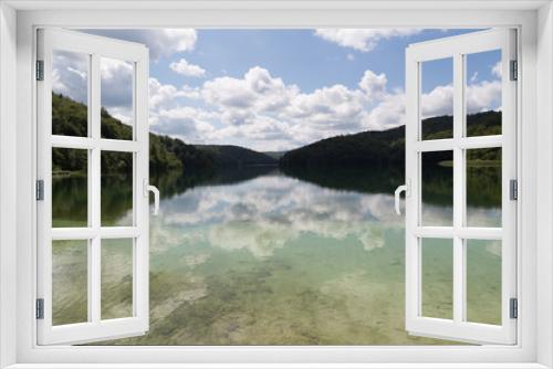Fototapeta Naklejka Na Ścianę Okno 3D - Plitvice Jezera lake