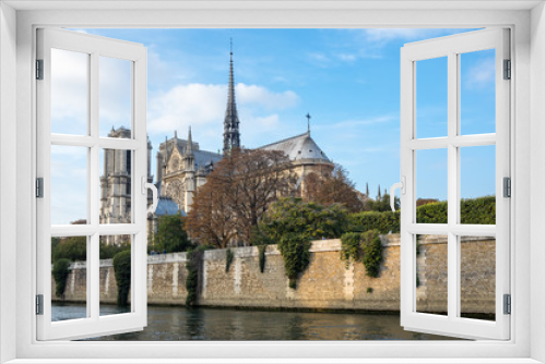 Fototapeta Naklejka Na Ścianę Okno 3D - Notre-Dame de Paris