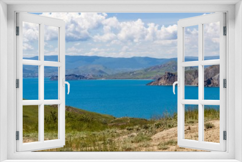 Fototapeta Naklejka Na Ścianę Okno 3D - Beautiful multicolored relax seascape